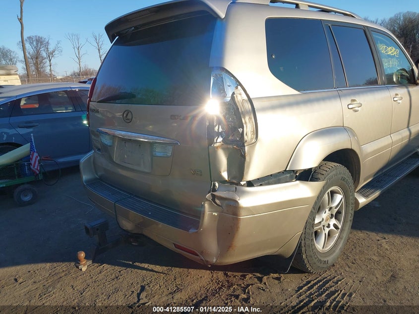 2005 Lexus Gx 470 VIN: JTJBT20X050086102 Lot: 41285507