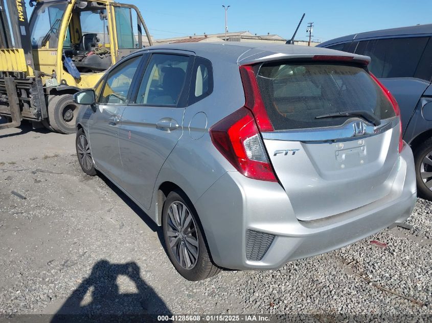 VIN JHMGK5H75GX000860 2016 Honda Fit, EX no.3