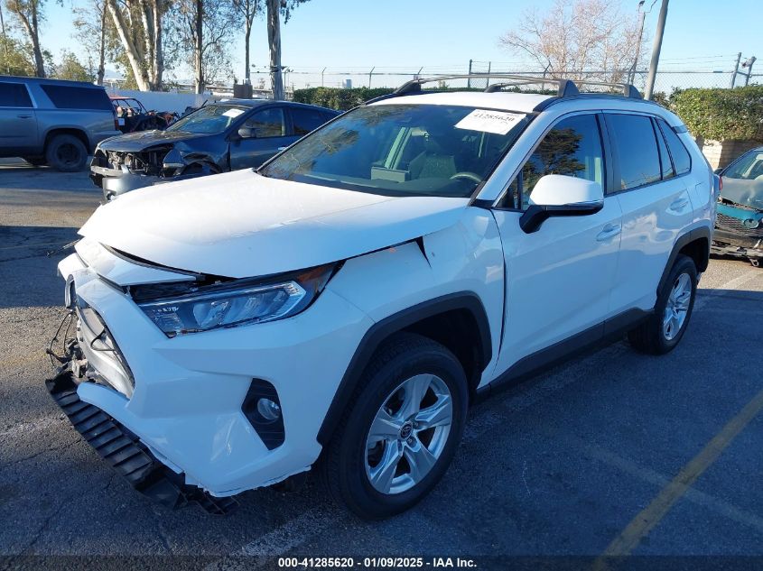 VIN 2T3W1RFV2MC110971 2021 TOYOTA RAV4 no.2