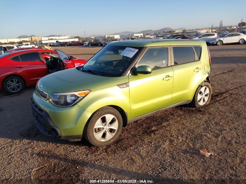 VIN KNDJN2A2XE7724052 2014 KIA Soul no.2