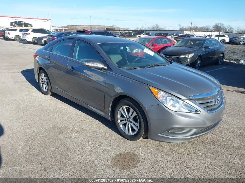 VIN 5NPEB4AC1EH857695 2014 HYUNDAI SONATA no.1