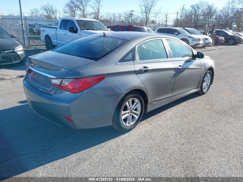 VIN 5NPEB4AC1EH857695 2014 HYUNDAI SONATA no.4