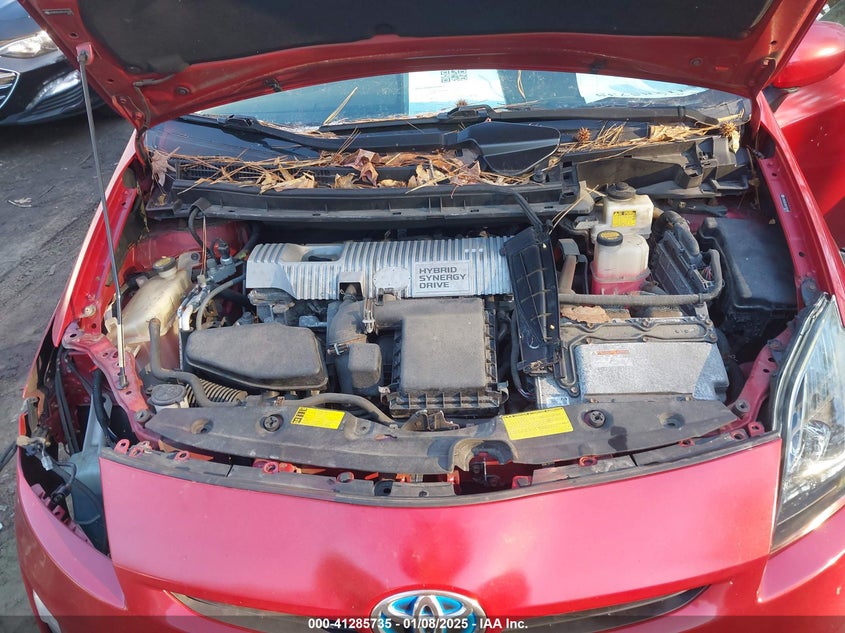 2011 TOYOTA PRIUS VIN: JTDKN3DUXB5295008