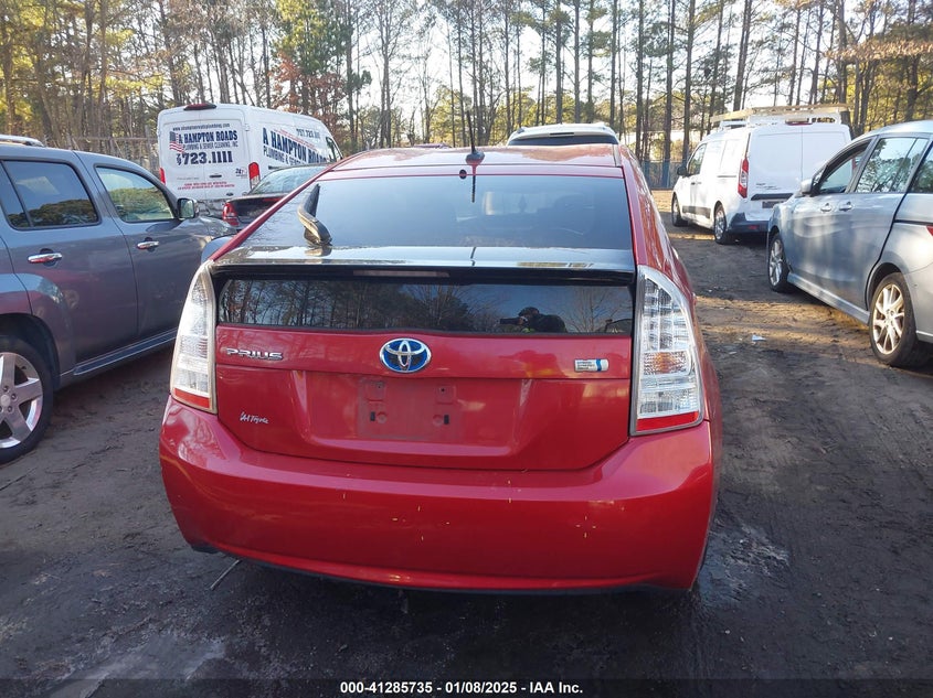 2011 TOYOTA PRIUS VIN: JTDKN3DUXB5295008