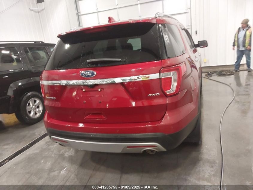 VIN 1FM5K8F86HGC35819 2017 FORD EXPLORER no.16