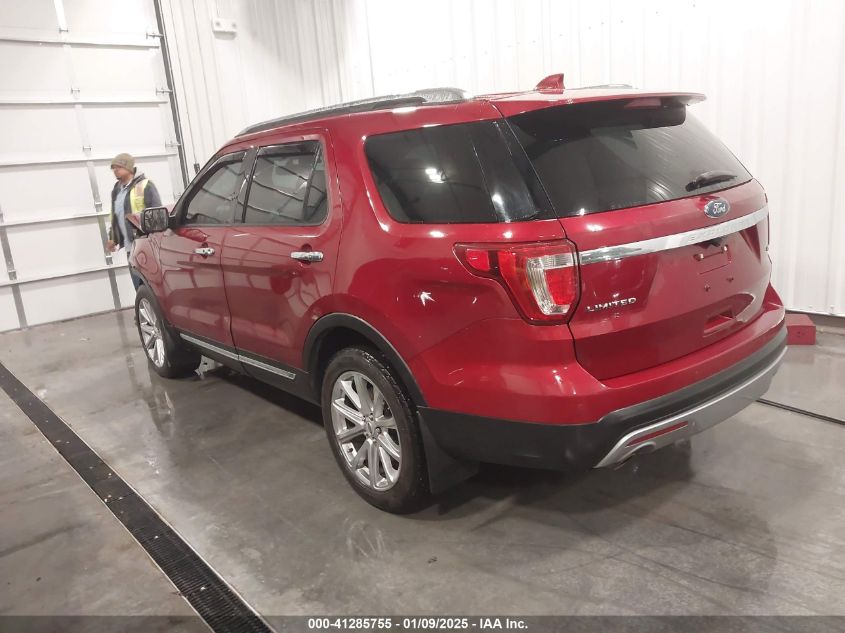 VIN 1FM5K8F86HGC35819 2017 FORD EXPLORER no.3