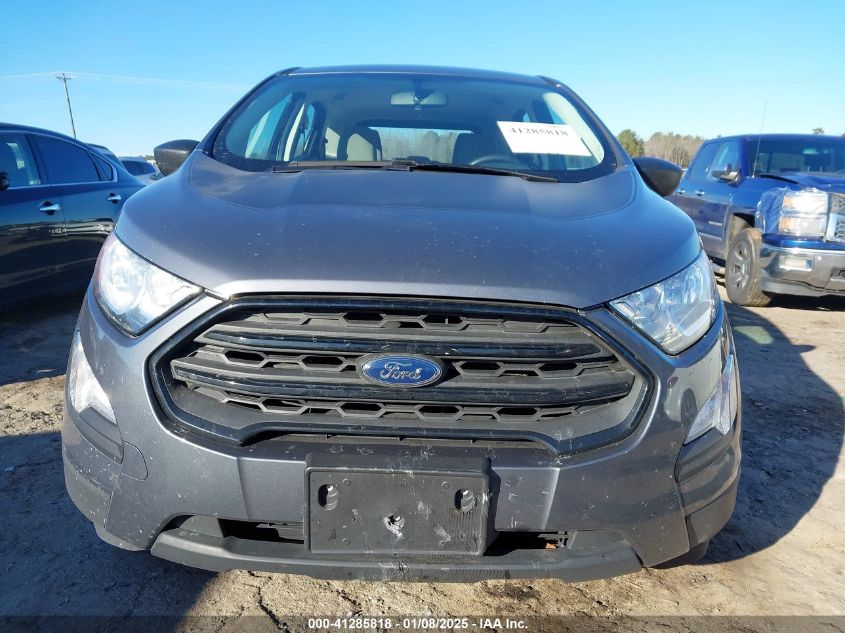 2021 Ford Ecosport S VIN: MAJ3S2FE9MC447183 Lot: 41285818