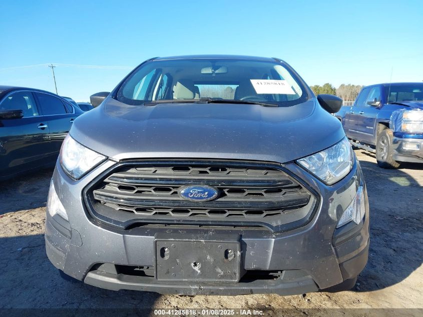 2021 Ford Ecosport S VIN: MAJ3S2FE9MC447183 Lot: 41285818