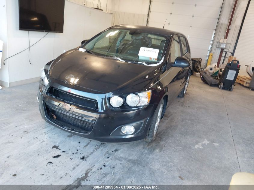 VIN 1G1JE6SB8D4163705 2013 CHEVROLET SONIC no.2