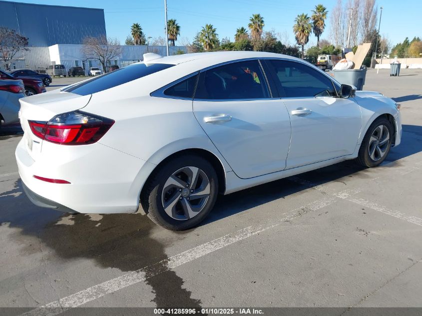 VIN 19XZE4F53KE028551 2019 Honda Insight, EX no.4