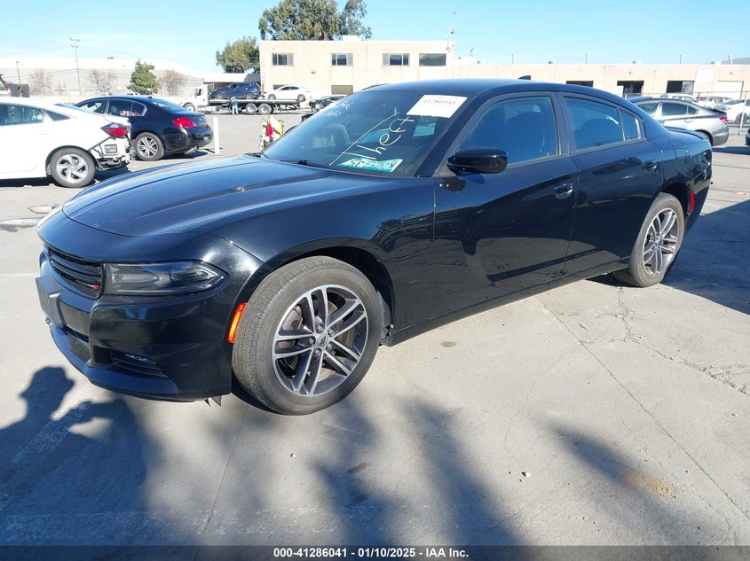 Vin: 2c3cdxjg7kh712448, lot: 41776409, dodge charger sxt awd 20192