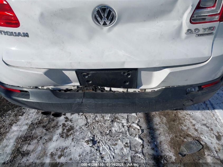 2013 VOLKSWAGEN TIGUAN SE - WVGBV3AX0DW053299