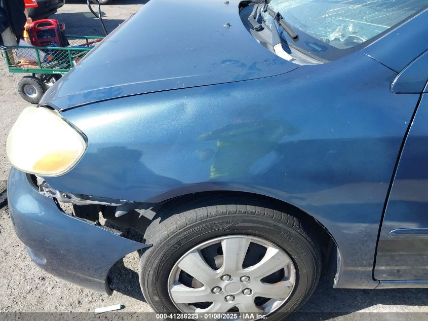 2006 Toyota Corolla Ce VIN: JTDBR32E960072414 Lot: 41286223