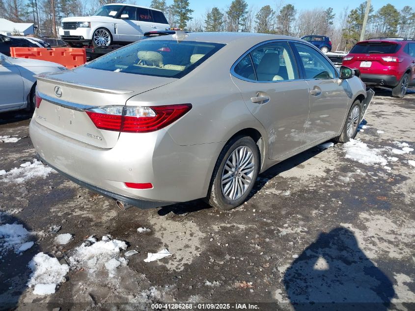 VIN JTHBK1GGXF2168980 2015 Lexus ES, 350 no.4