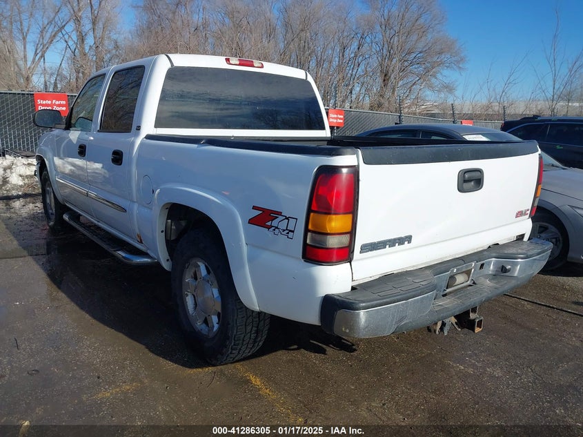 2006 GMC SIERRA 1500 VIN: 2GTEK13T661249153