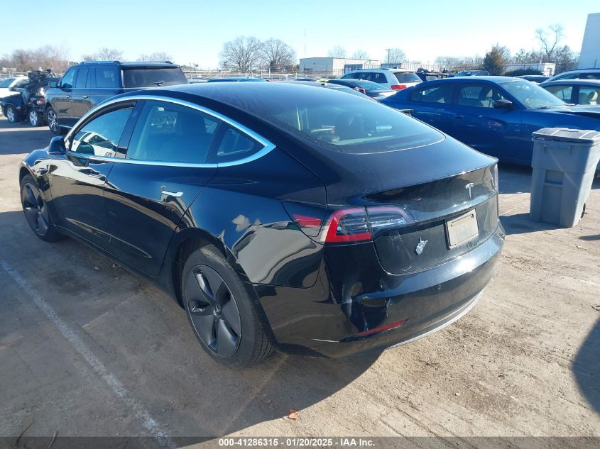 VIN 5YJ3E1EA5KF298040 2019 TESLA MODEL 3 no.3