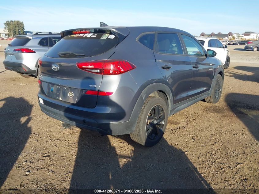 VIN KM8J23A47KU846201 2019 Hyundai Tucson, SE no.4