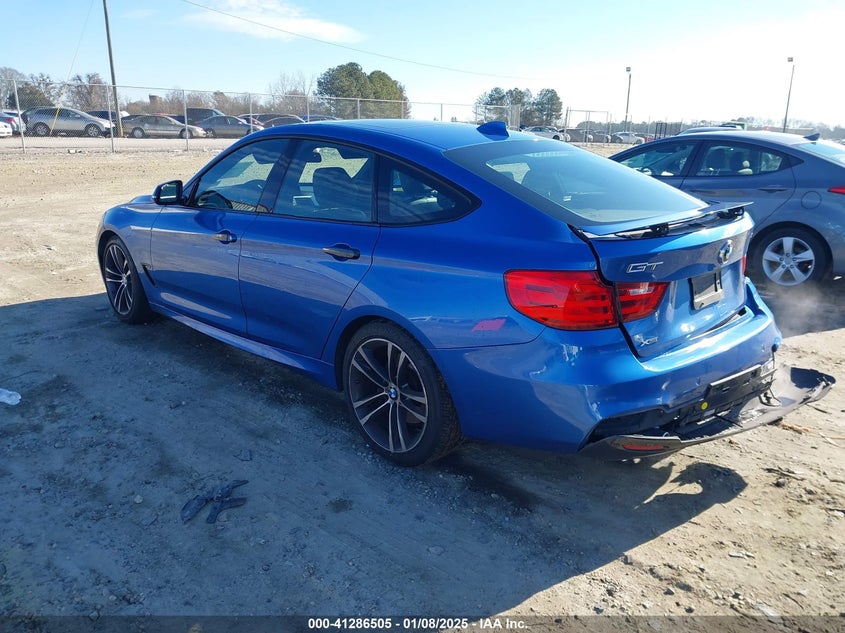 2016 BMW 335I GRAN TURISMO XDRIVE - WBA3X9C57GD869280