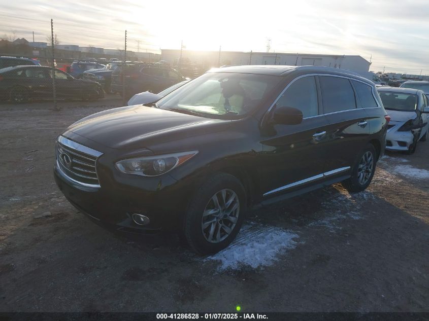 VIN 5N1AL0MM0DC332917 2013 INFINITI JX35 no.2