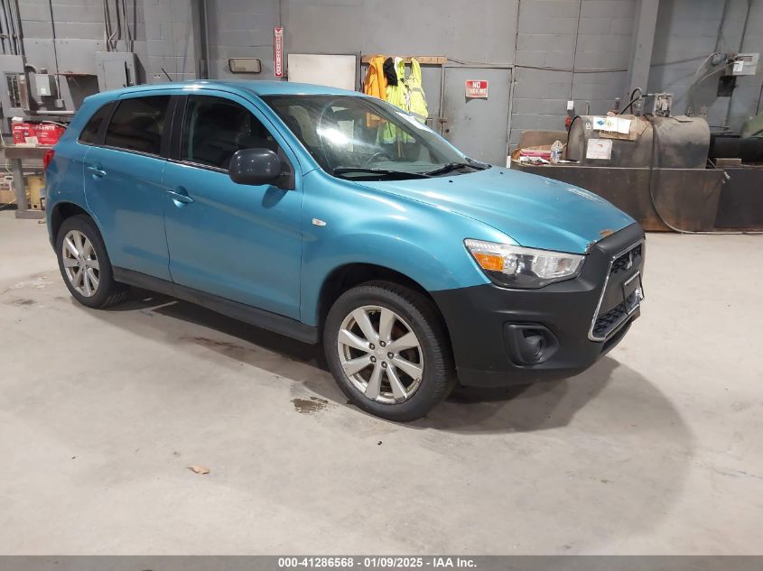 VIN 4A4AR3AU9EE029299 2014 MITSUBISHI OUTLANDER SPORT no.1