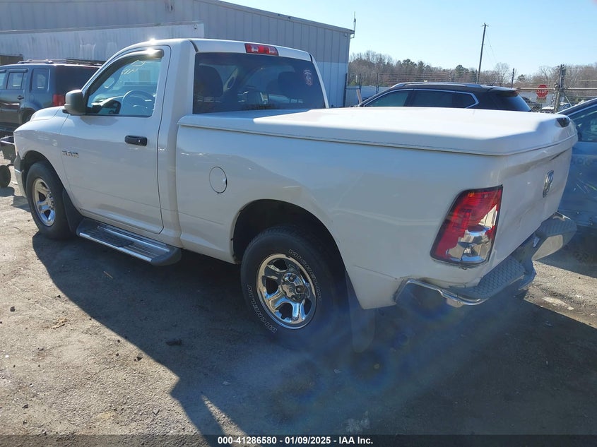 2010 DODGE RAM 1500 VIN: 3D7JB1EK3AG107190
