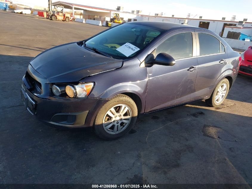 VIN 1G1JC5SH9F4158326 2015 Chevrolet Sonic, Lt Auto no.2