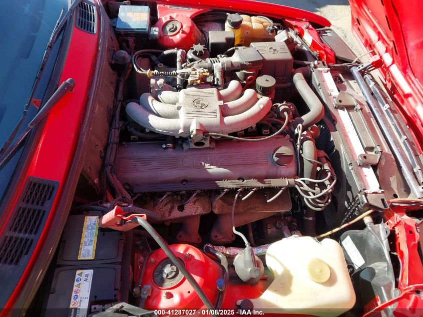 1988 BMW 325 I VIN: WBABB1303J8270859 Lot: 41287027