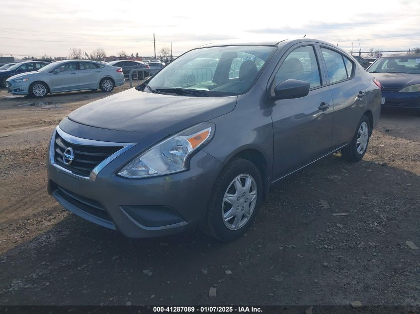 VIN 3N1CN7AP8GL906612 2016 Nissan Versa, 1.6 S no.2