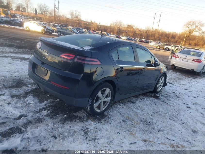 VIN 1G1RA6E4XEU165842 2014 CHEVROLET VOLT no.4