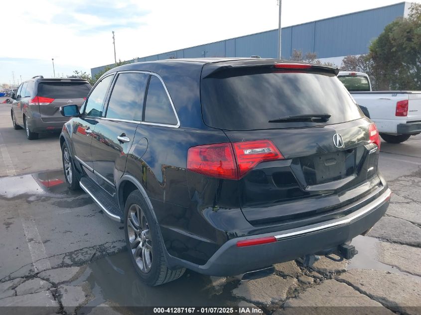 VIN 2HNYD2H66DH503765 2013 ACURA MDX no.3