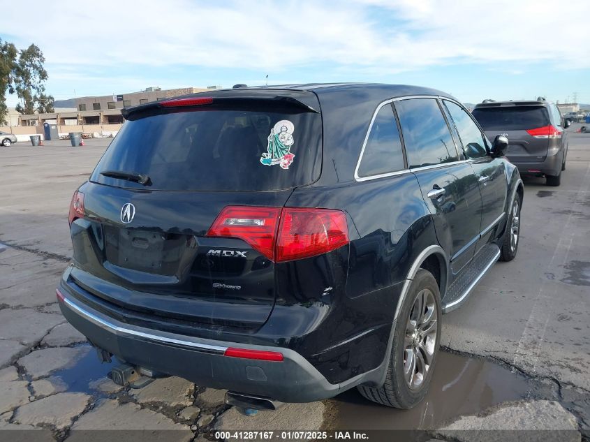 VIN 2HNYD2H66DH503765 2013 ACURA MDX no.4