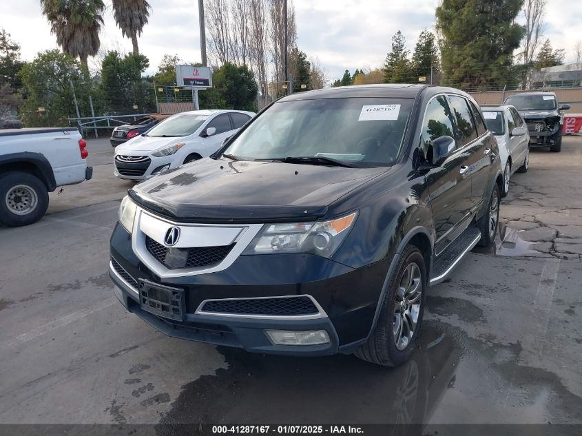 VIN 2HNYD2H66DH503765 2013 ACURA MDX no.6