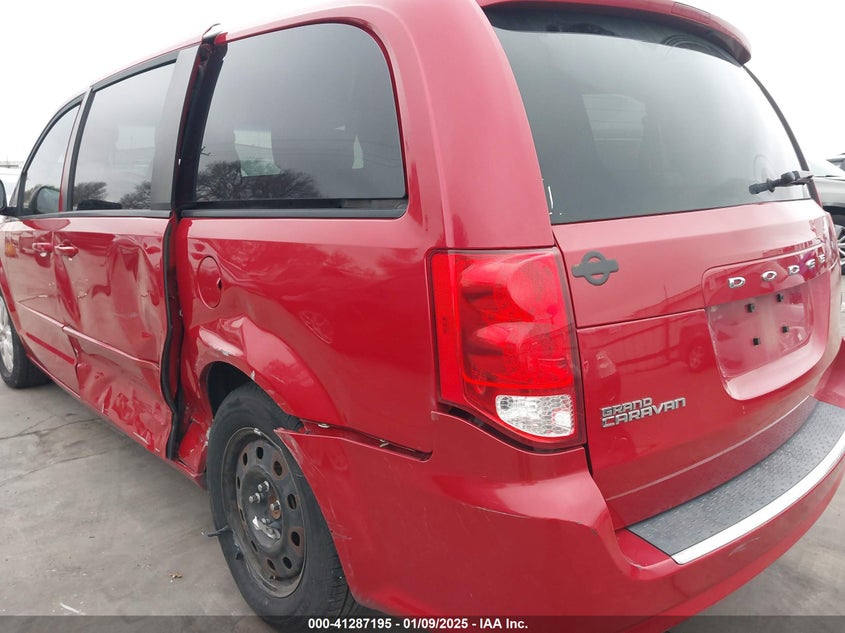 2015 DODGE GRAND CARAVAN SE - 2C4RDGBG8FR524610