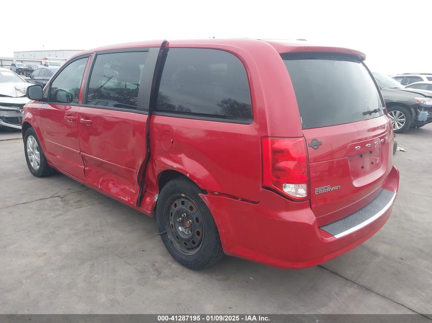 2015 DODGE GRAND CARAVAN SE - 2C4RDGBG8FR524610
