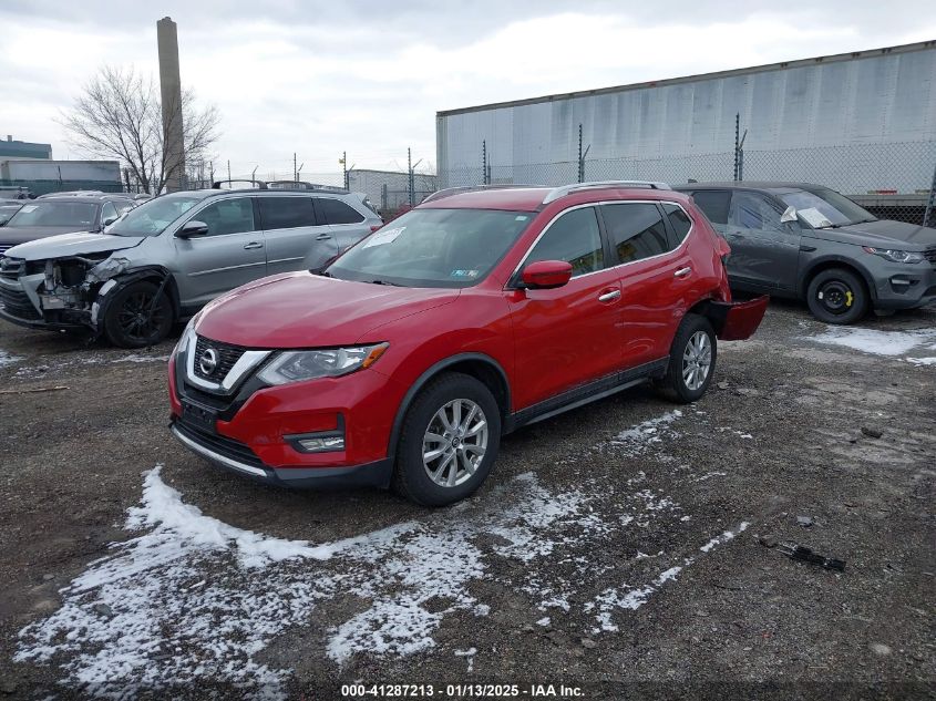 VIN JN8AT2MV4HW005504 2017 Nissan Rogue, SV no.2