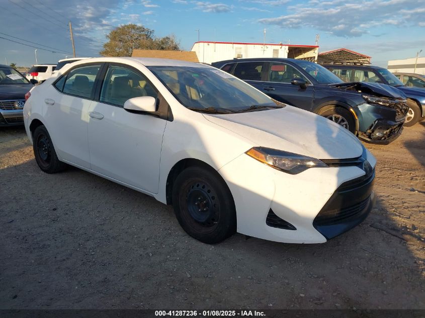 2017 TOYOTA COROLLA LE - 2T1BURHE4HC900435