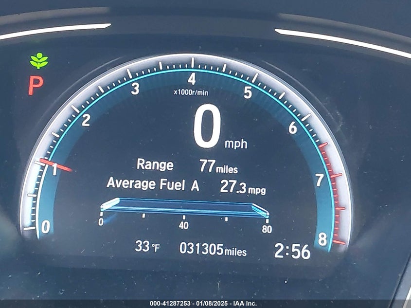 2019 HONDA CIVIC VIN: 19XFC1F77KE215638