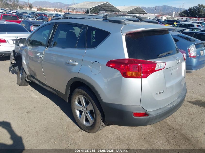 VIN 2T3WFREV4DW060155 2013 Toyota RAV4, Xle no.3