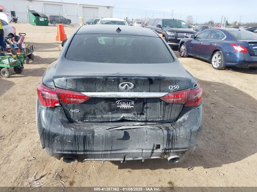 2018 INFINITI Q50 3.0T LUXE - JN1EV7AR5JM445635