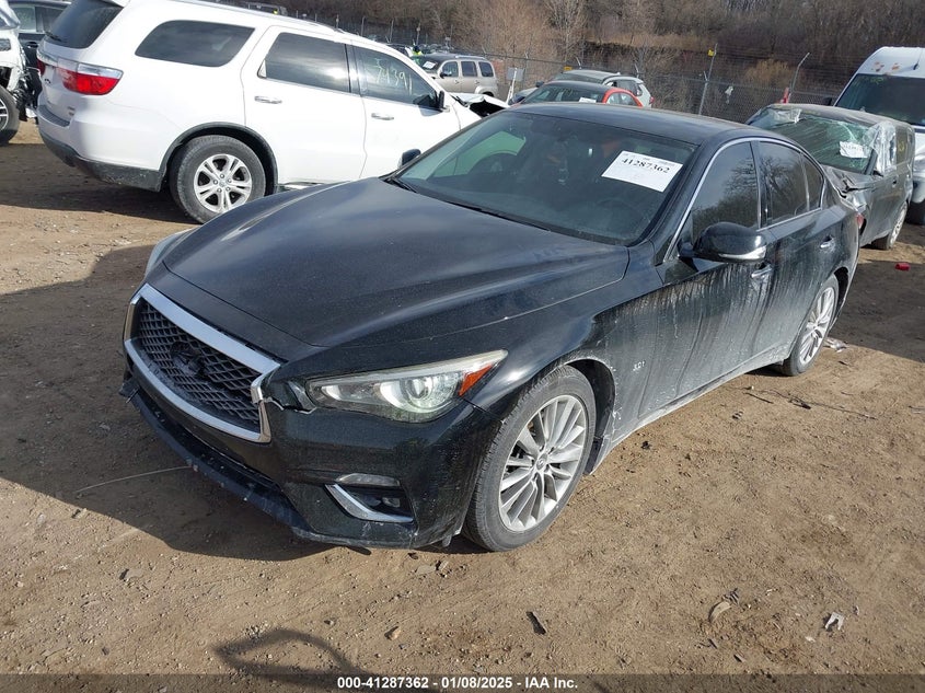 2018 INFINITI Q50 3.0T LUXE - JN1EV7AR5JM445635