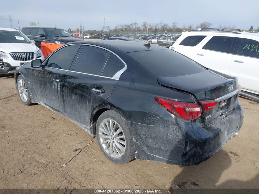 2018 INFINITI Q50 3.0T LUXE - JN1EV7AR5JM445635