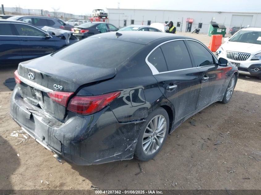 2018 INFINITI Q50 3.0T LUXE - JN1EV7AR5JM445635