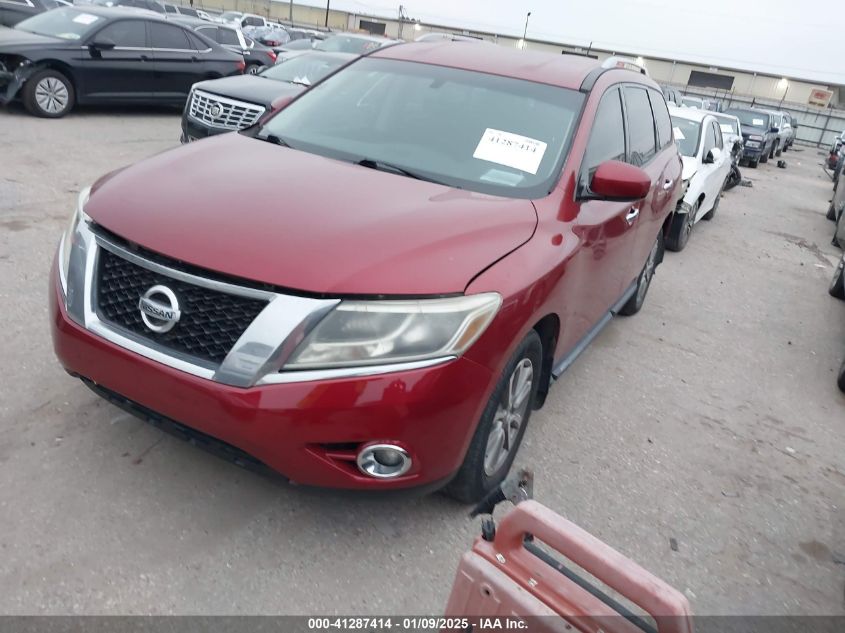 VIN 5N1AR2MN2GC605783 2016 NISSAN PATHFINDER no.2