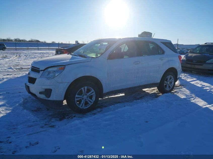 VIN 1GNALAEK1FZ113558 2015 Chevrolet Equinox, LS no.2