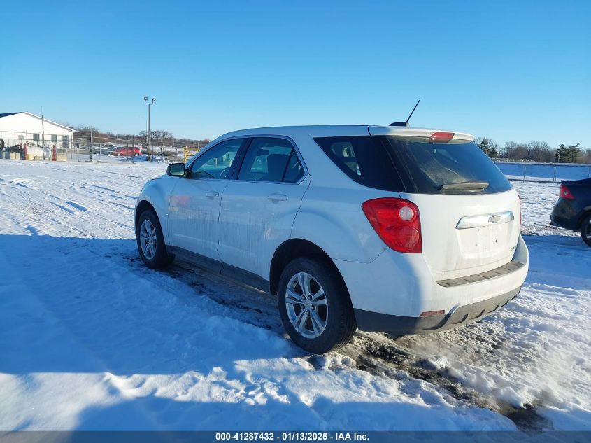 VIN 1GNALAEK1FZ113558 2015 Chevrolet Equinox, LS no.3