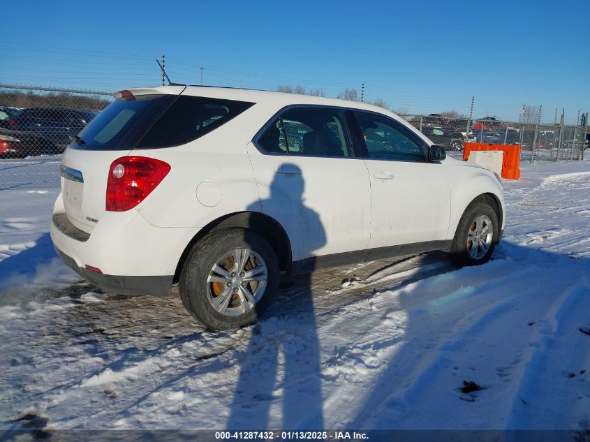 VIN 1GNALAEK1FZ113558 2015 Chevrolet Equinox, LS no.4