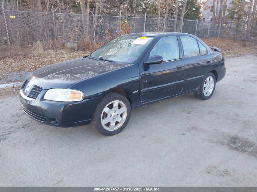 2006 NISSAN SENTRA VIN: 3N1CB51D06L645106