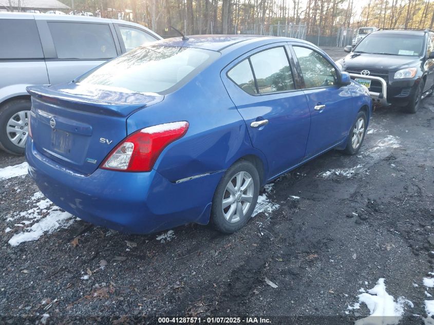 VIN 3N1CN7AP8EL856405 2014 Nissan Versa, 1.6 SV no.4