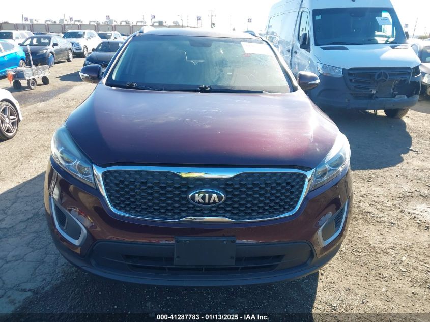 VIN 5XYPG4A55HG306872 2017 KIA Sorento, 3.3L Lx no.12