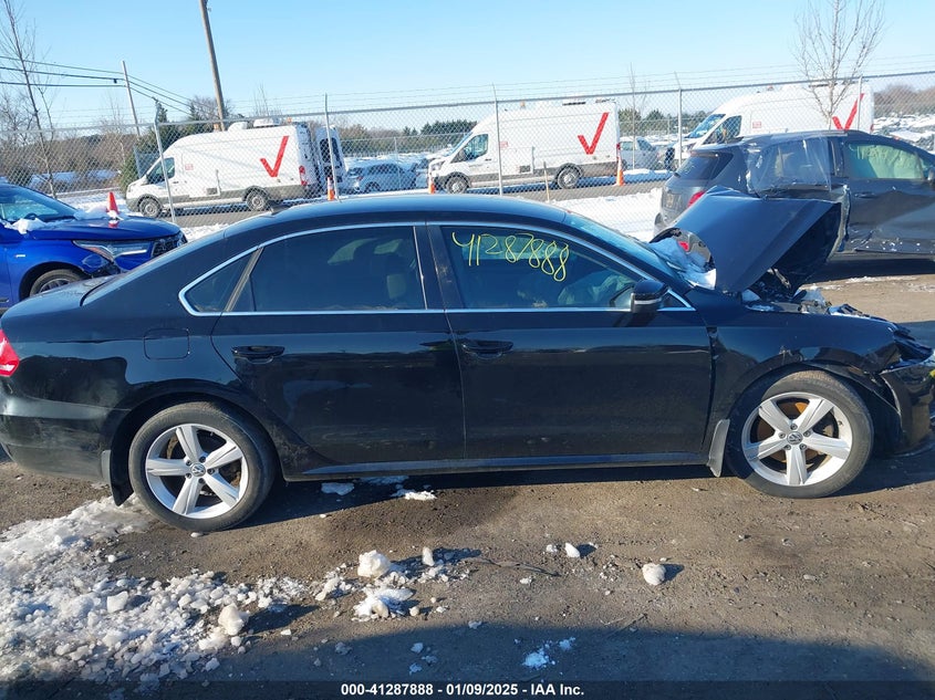 2015 VOLKSWAGEN PASSAT VIN: 1VWBV7A38FC039452